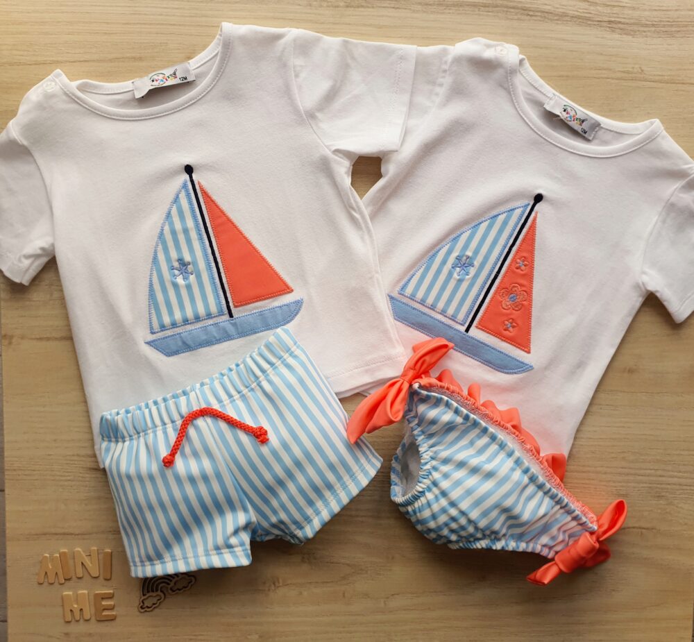 Conjunto baño barco(pantalón) - Imagen 2